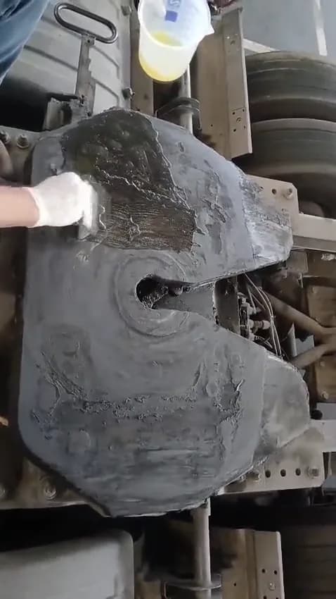 Desengraxe de cubo de roda
